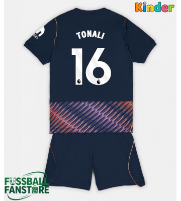 Tottenham Hotspur Sandro Tonali #16 Replik Auswärtstrikot Kinder 2026-27 Kurzarm (+ Kurze Hosen)